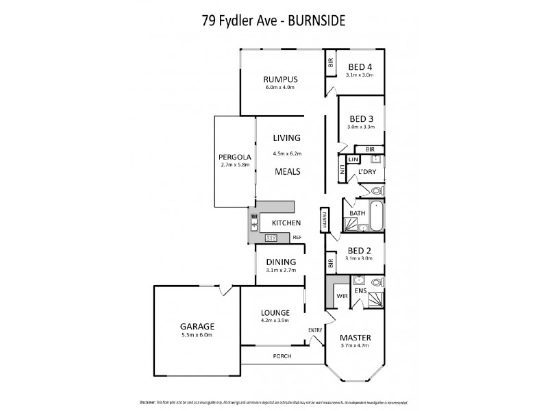 22 Summers Street, Deer Park VIC 3023 Floorplan