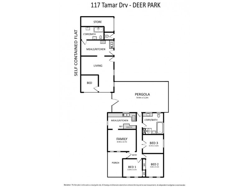 117 Tamar Drive, Deer Park VIC 3023 Floorplan
