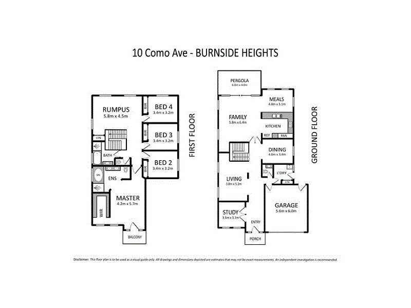 10 Como Avenue, Burnside Heights VIC 3023 Floorplan