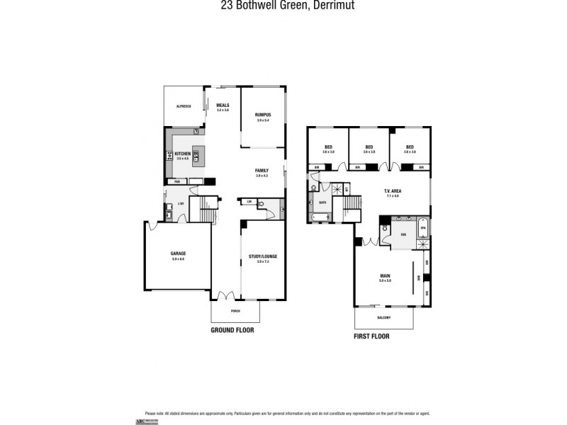 23 Bothwell Green, Derrimut VIC 3030 Floorplan