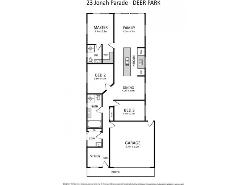 23 Jonah Parade, Deer Park VIC 3023 Floorplan