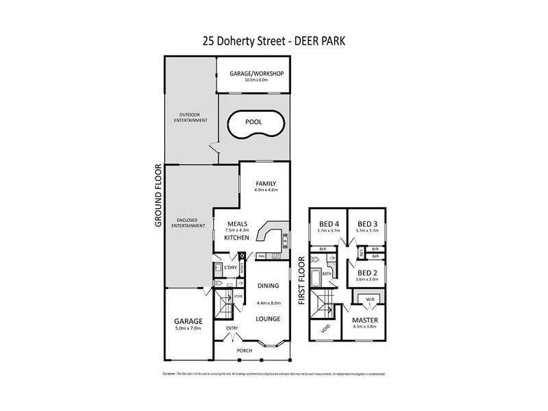 25 Doherty Street, Deer Park VIC 3023 Floorplan