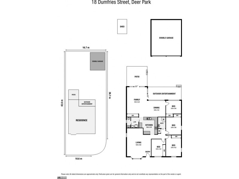 18 Dumfries Street, Deer Park VIC 3023 Floorplan