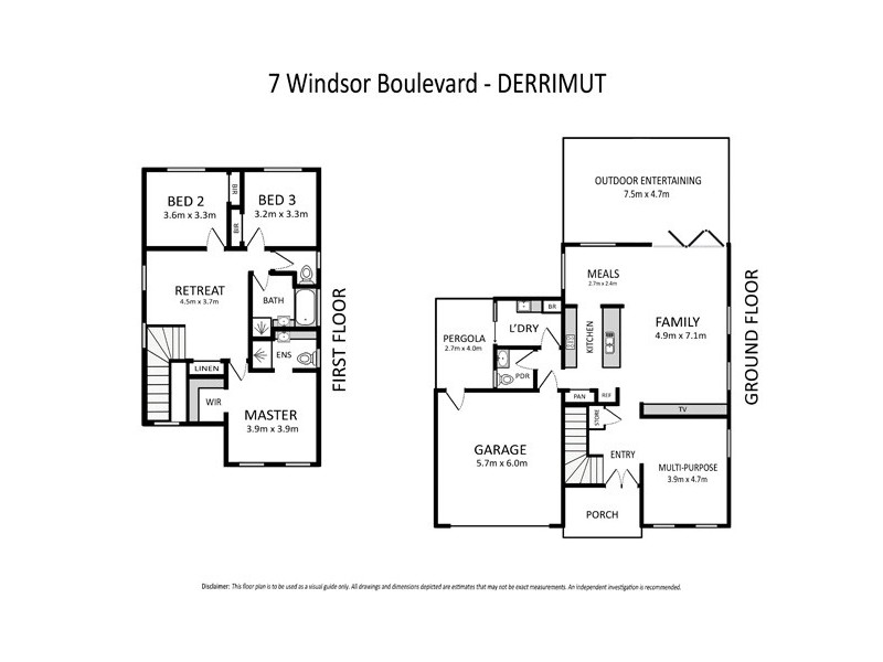 7 Windsor Boulevard, Derrimut VIC 3030 Floorplan