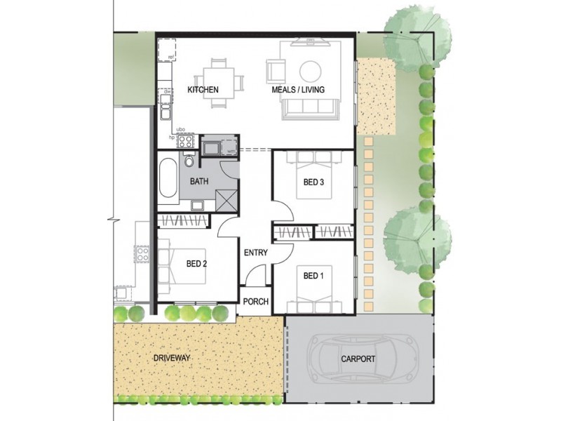 3/10 Lloyd Street, Deer Park VIC 3023 Floorplan