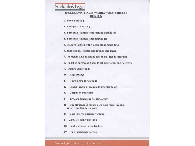 36 Warrawong Circuit, Doreen VIC 3754