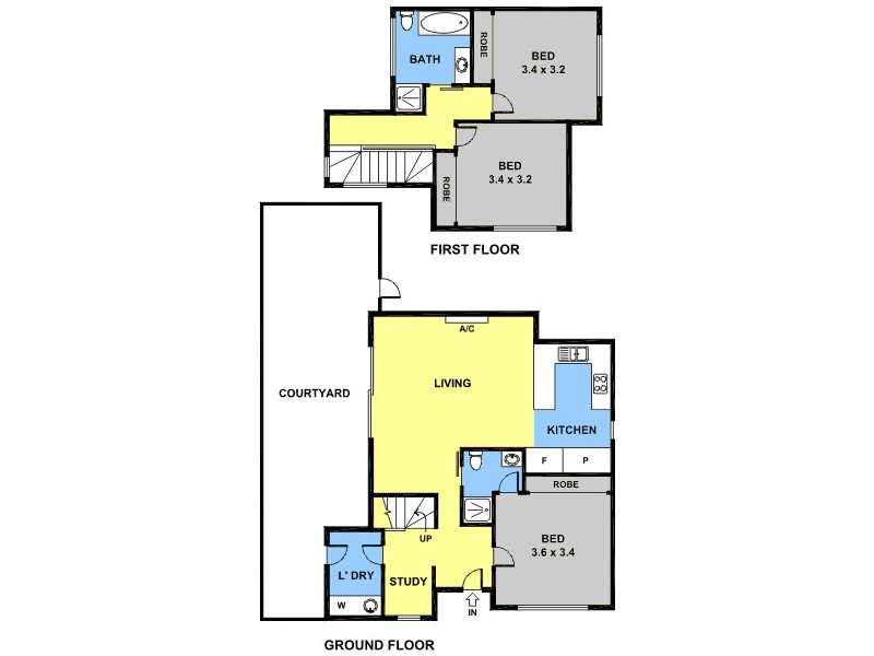 1/86 Hubert Avenue, Glenroy VIC 3046 Floorplan