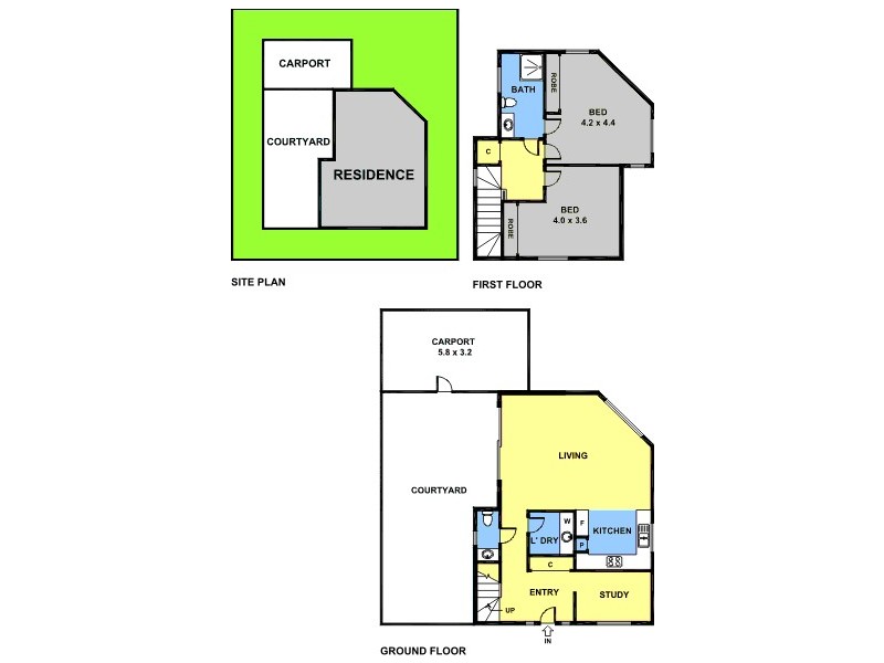 1/119 North Street, Hadfield VIC 3046 Floorplan