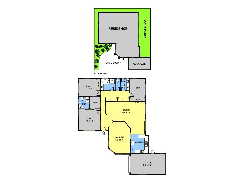 43A Isla Avenue, Glenroy VIC 3046 Floorplan