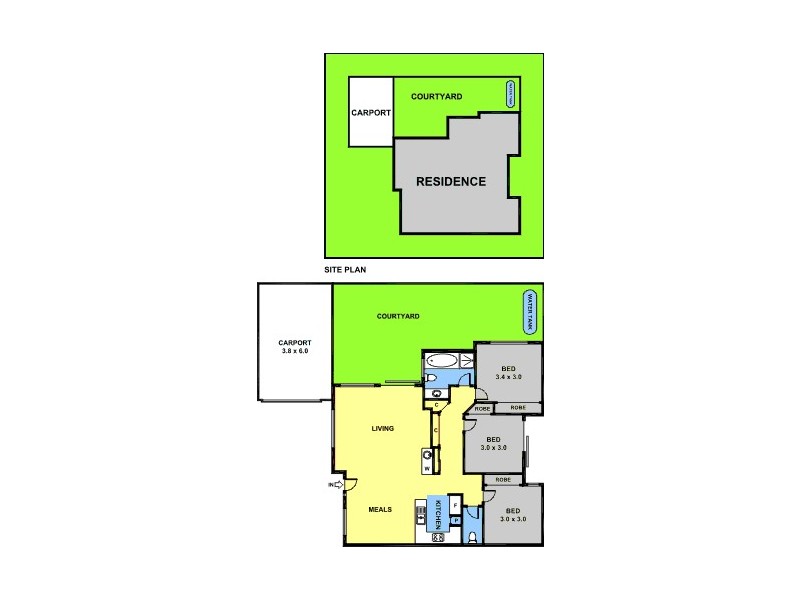 3/95 Daley Street, Glenroy VIC 3046 Floorplan