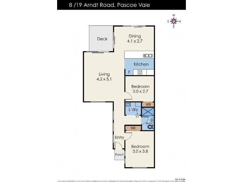 8/19 Arndt Road, Pascoe Vale VIC 3044 Floorplan