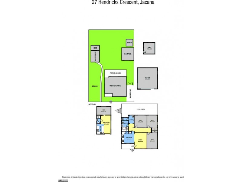 27 Hendricks Crescent, Jacana VIC 3047 Floorplan