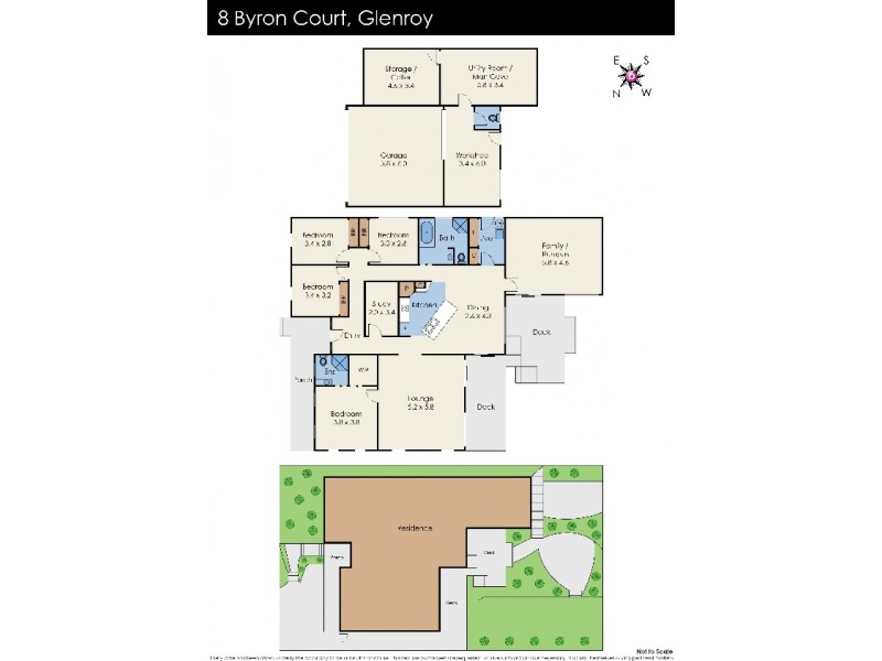 8 Byron Court, Glenroy VIC 3046 Floorplan