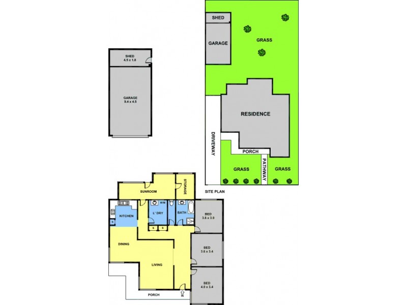 31 Pitt Street, Fawkner VIC 3060 Floorplan