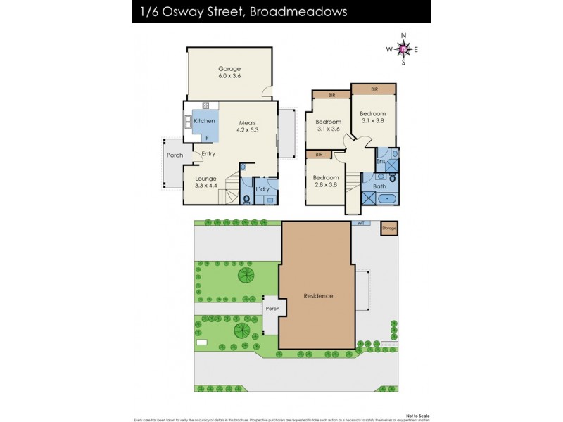 1/6 Osway Street, Broadmeadows VIC 3047 Floorplan