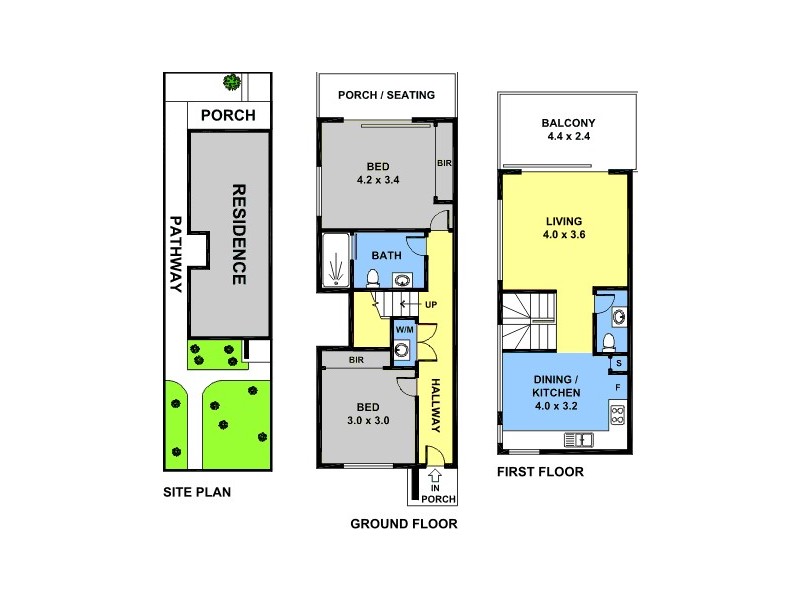 1/132 Middle Street, (Hadfield), Glenroy VIC 3046 Floorplan