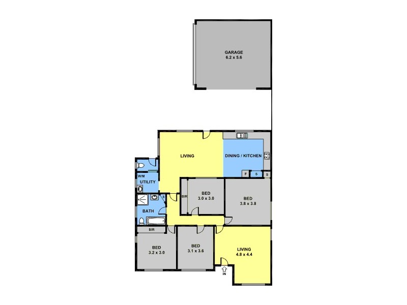 78 Maude Avenue, Glenroy VIC 3046 Floorplan