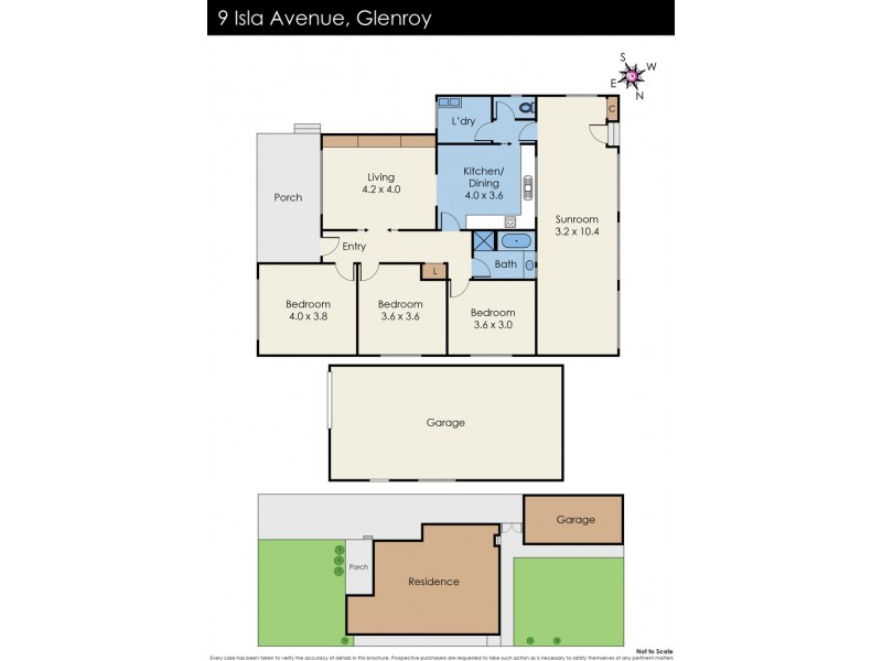 9 Isla Avenue, Glenroy VIC 3046 Floorplan