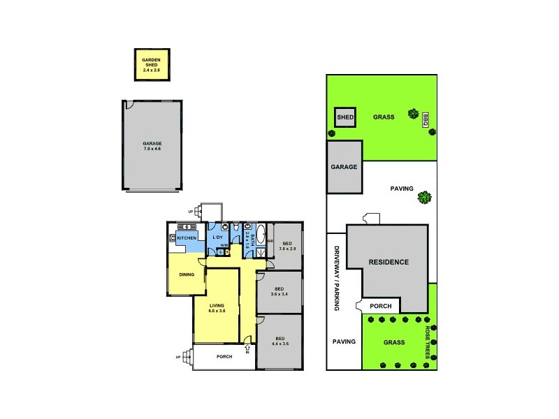 39 Lydia Avenue, Campbellfield VIC 3061 Floorplan