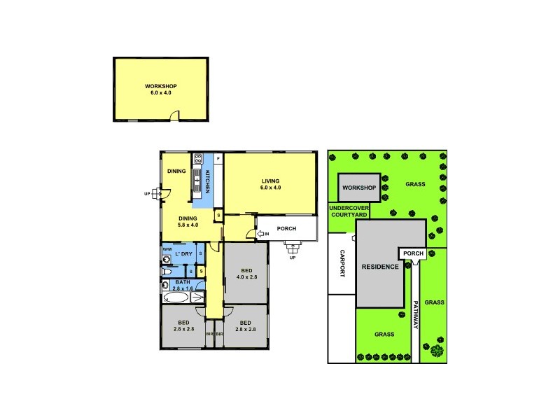 21 Marcus Crescent, Coolaroo VIC 3048 Floorplan