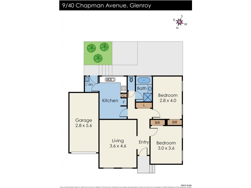 9/40 Chapman Avenue, Glenroy VIC 3046 Floorplan