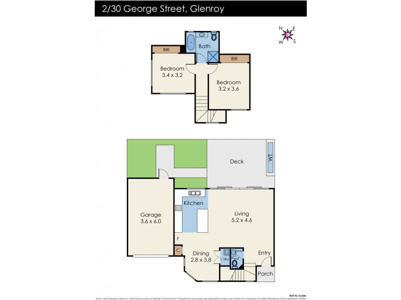 2/30 George Street, Glenroy VIC 3046 Floorplan