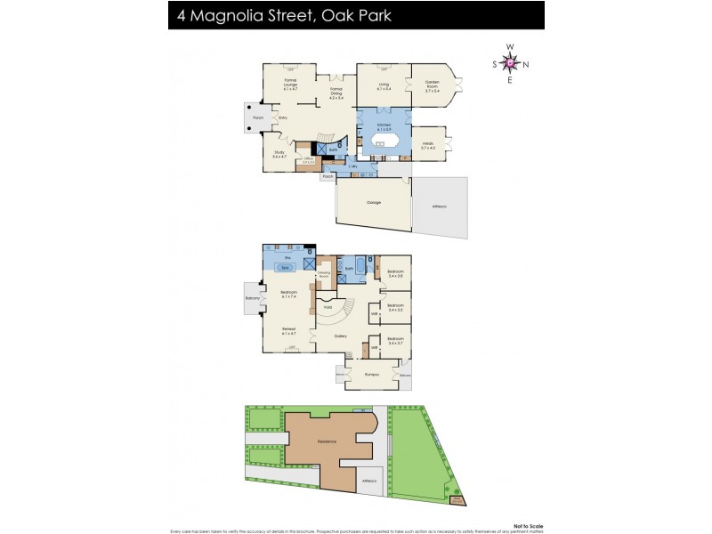 4 Magnolia Street, Oak Park VIC 3046 Floorplan