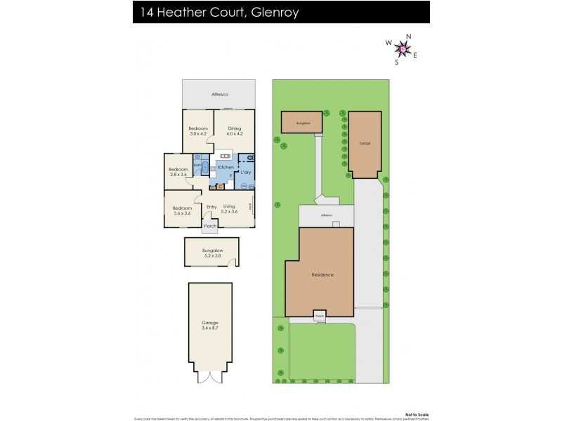14 Heather Court, Glenroy VIC 3046 Floorplan