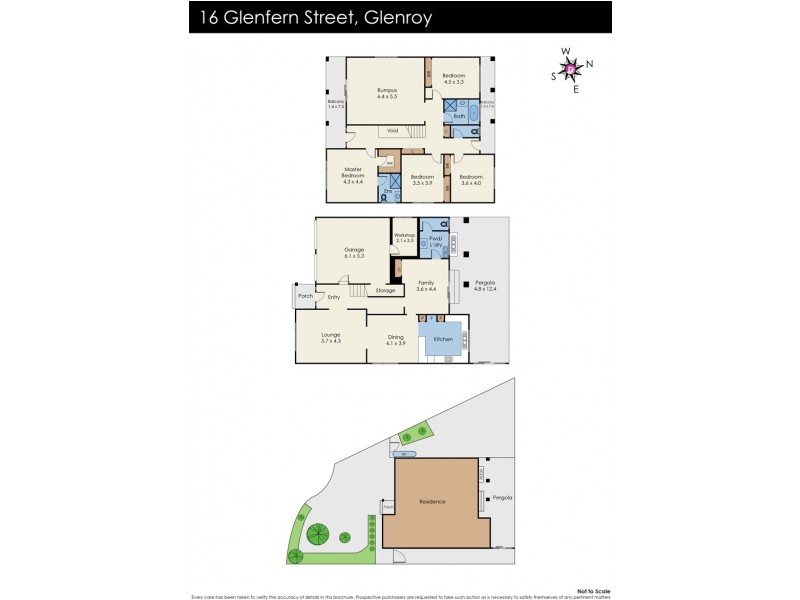 16 Glenfern Place, Glenroy VIC 3046 Floorplan