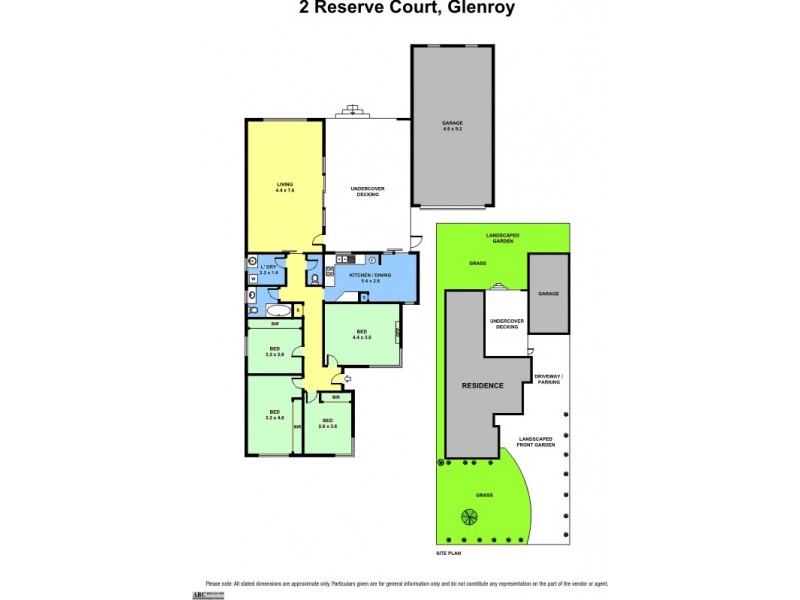 2 Reserve Court, Glenroy VIC 3046 Floorplan