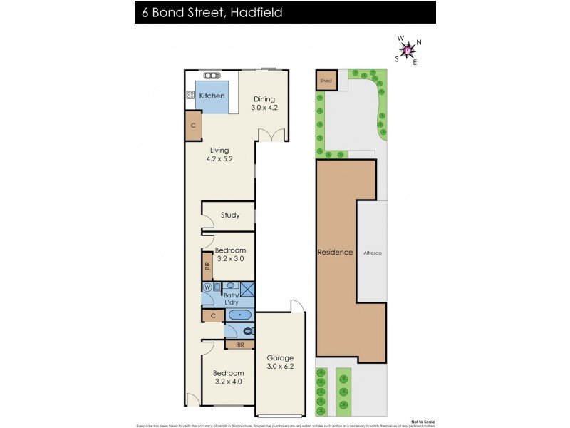 6 Bond Street, Hadfield VIC 3046 Floorplan