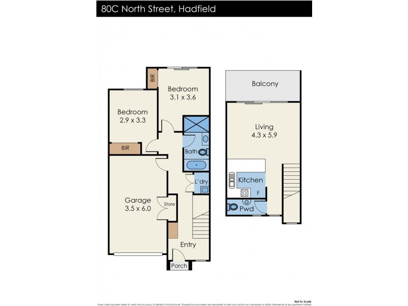 80C North Street, Hadfield VIC 3046 Floorplan