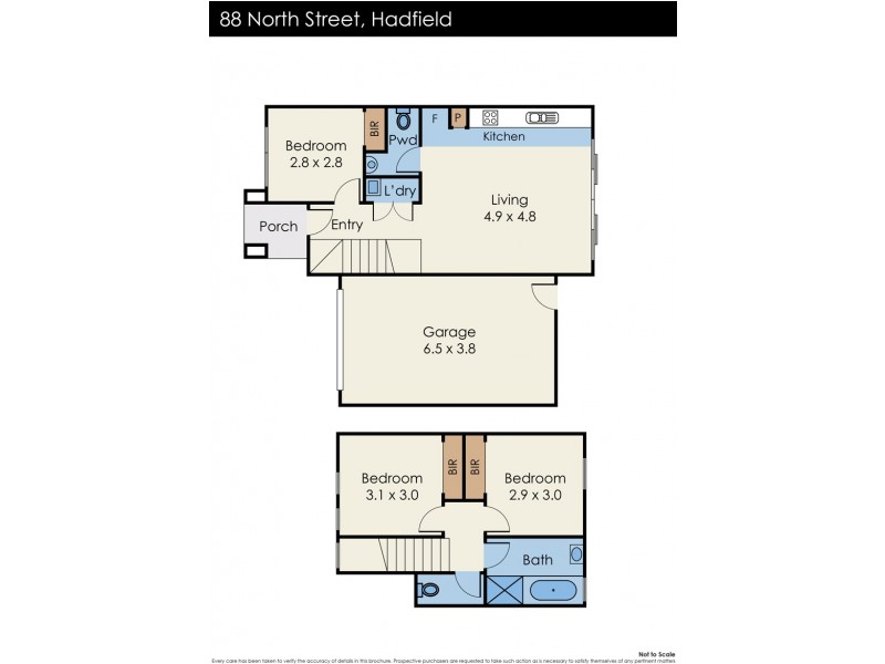 80 North Street, Hadfield VIC 3046 Floorplan