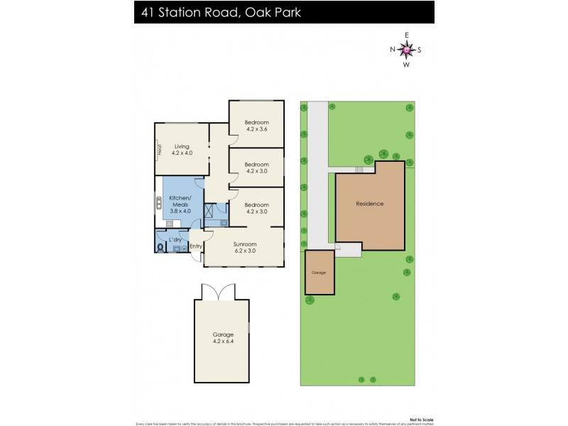 41 Station Road, Oak Park VIC 3046 Floorplan