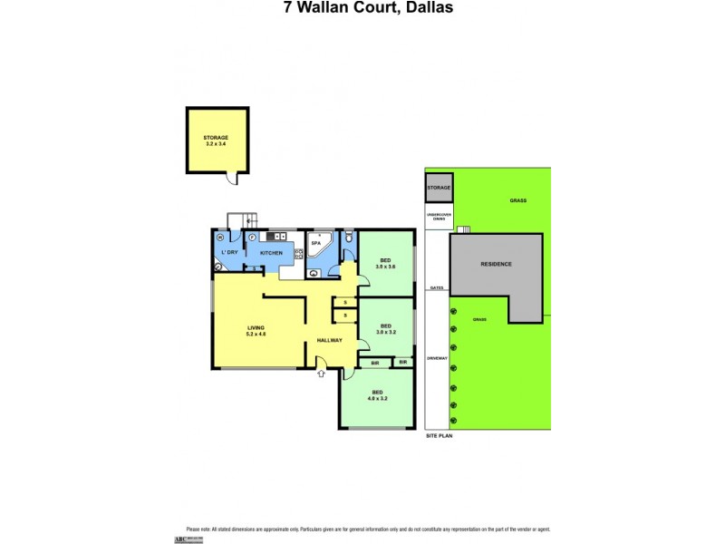 7 Wallan Court, Dallas VIC 3047 Floorplan