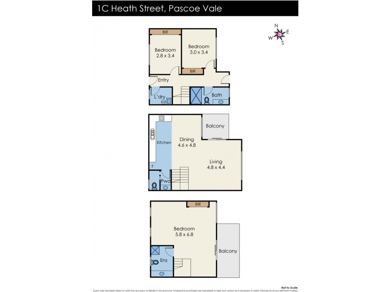 1C Heath Street, Pascoe Vale VIC 3044 Floorplan