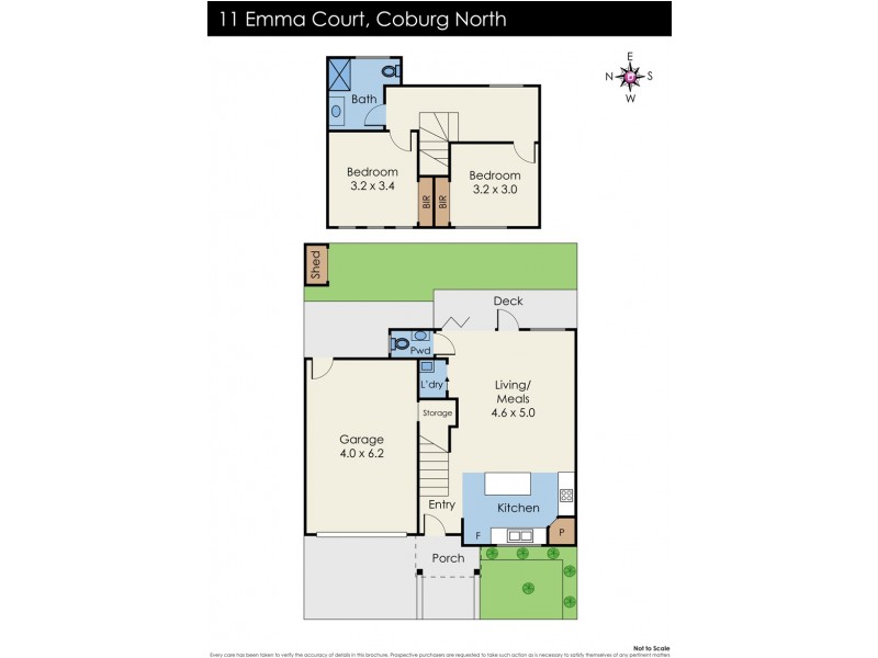 11 Emma Court, Coburg North VIC 3058 Floorplan