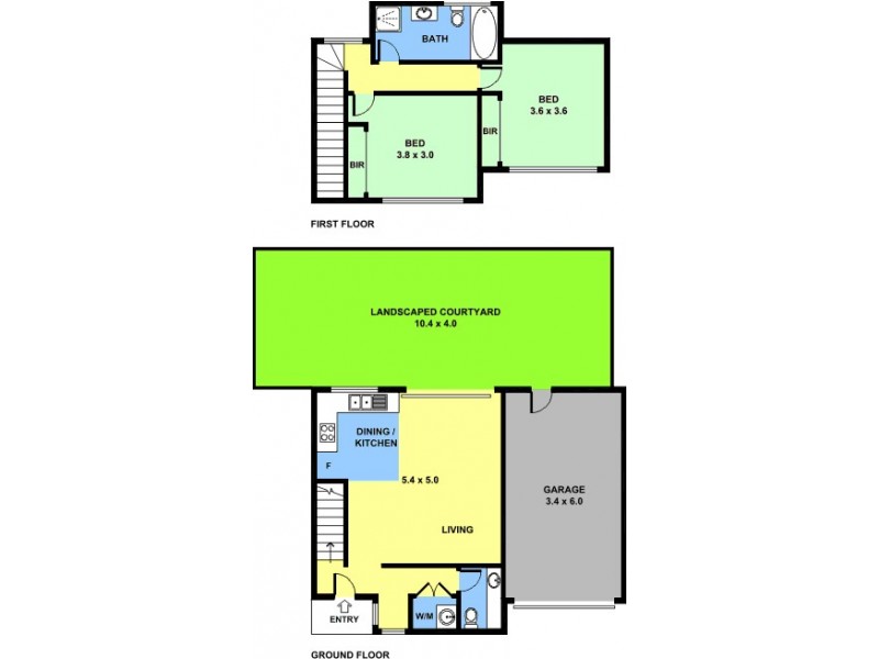 2/50 Hubert Avenue, Glenroy VIC 3046 Floorplan