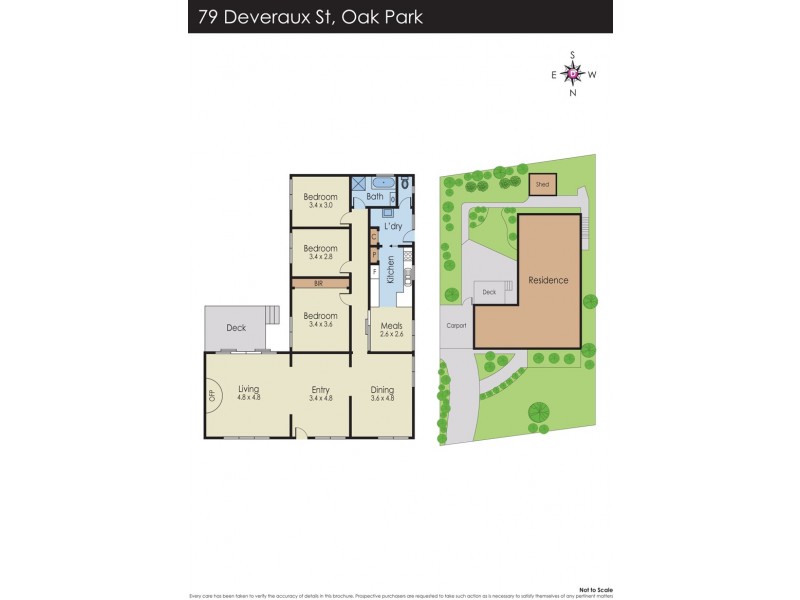 79 Devereaux Street, Oak Park VIC 3046 Floorplan