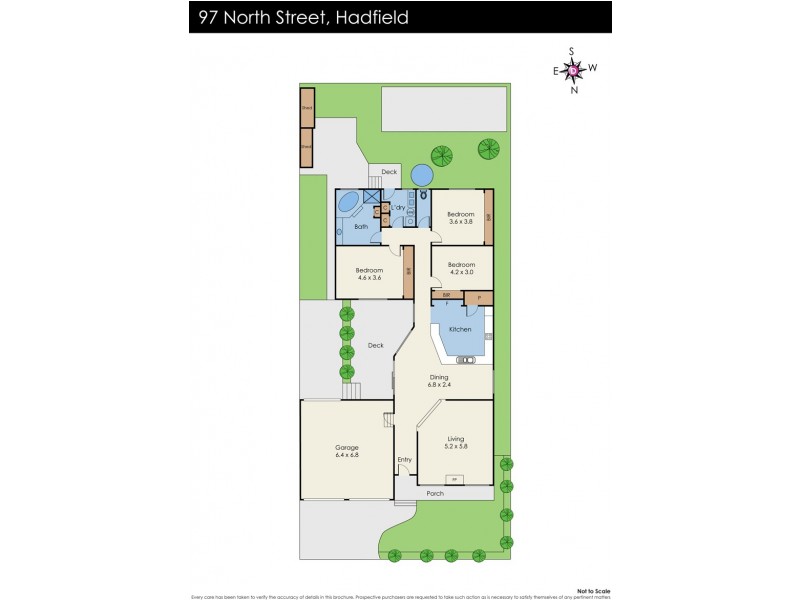 97 North Street, Hadfield VIC 3046 Floorplan