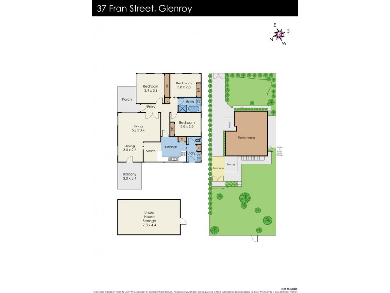 37 Fran Street, Glenroy VIC 3046 Floorplan