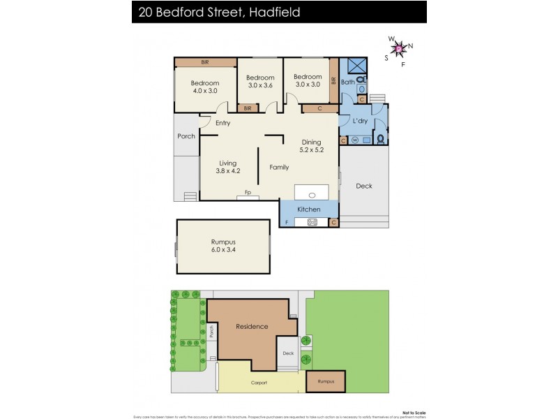 20 Bedford Street, Hadfield VIC 3046 Floorplan