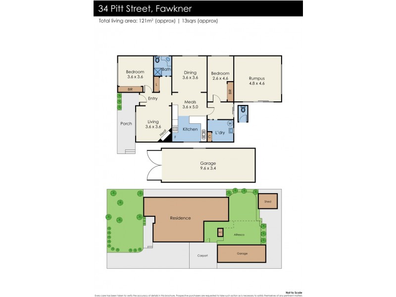 34 Pitt Street, Fawkner VIC 3060 Floorplan