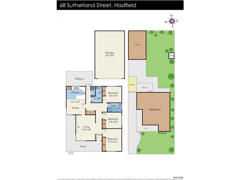 68 Sutherland Street, Hadfield VIC 3046 Floorplan