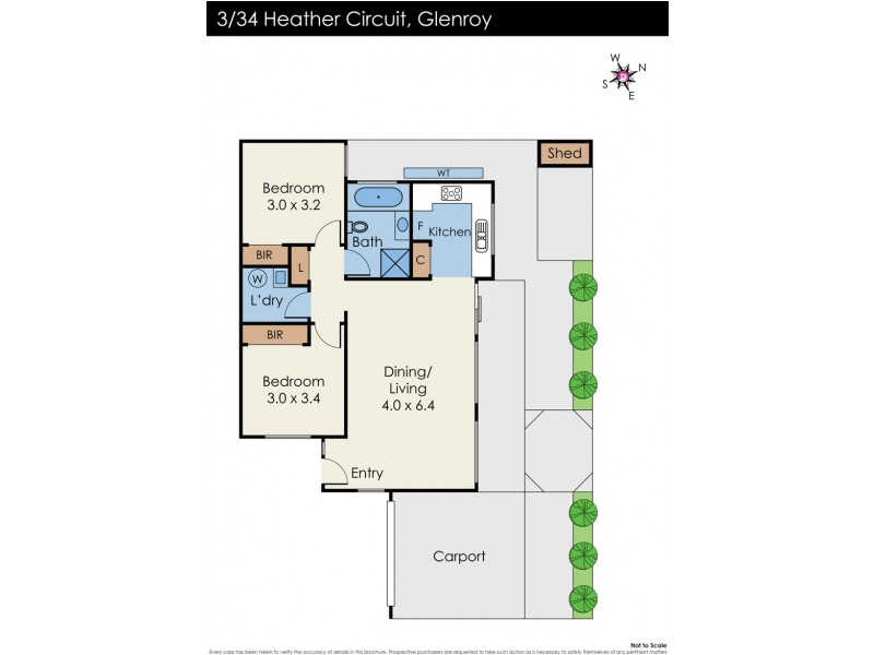 3/34 Heather Court, Glenroy VIC 3046 Floorplan