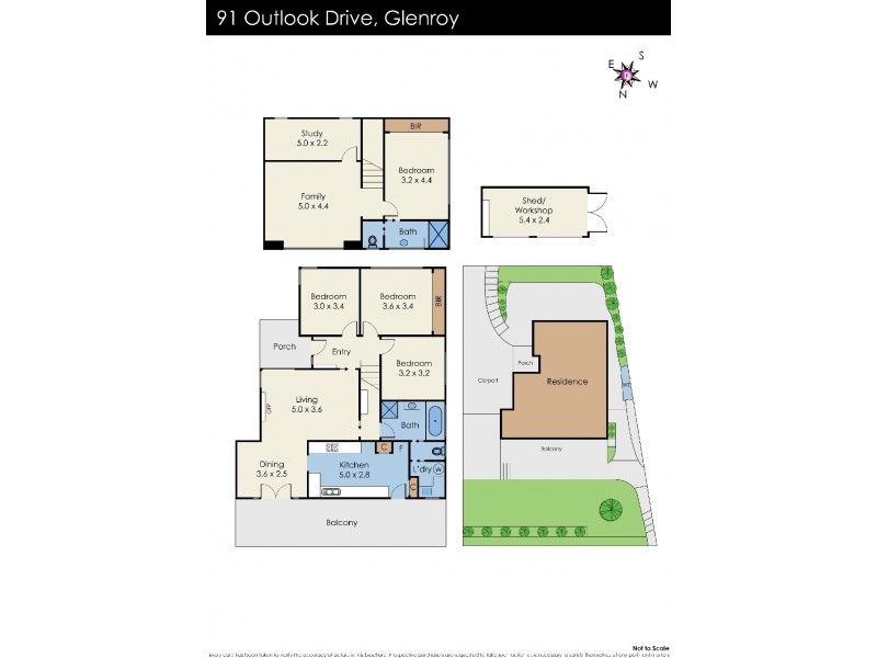 91 Outlook Drive, Glenroy VIC 3046 Floorplan