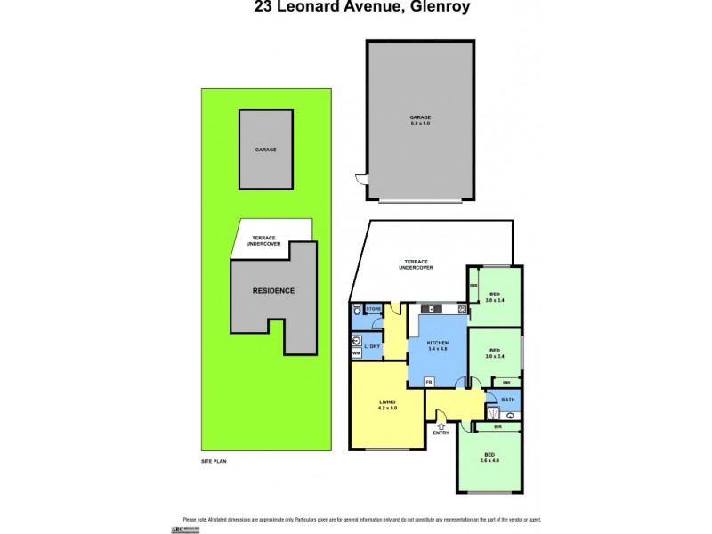 23 Leonard Avenue, Glenroy VIC 3046 Floorplan