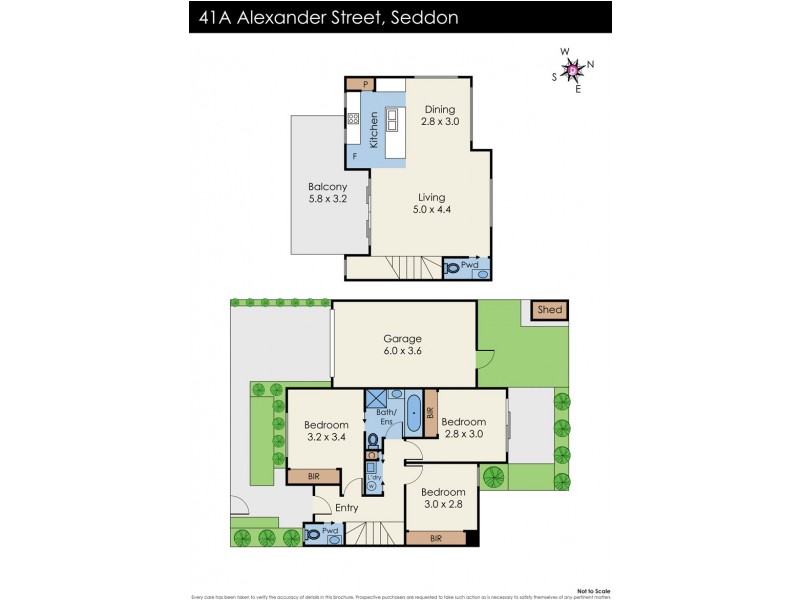 41A Alexander Street, Seddon VIC 3011 Floorplan