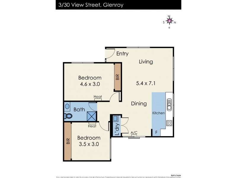 3/30 View Street, Glenroy VIC 3046 Floorplan