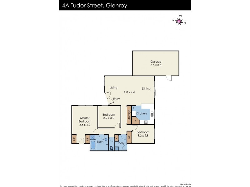 4A Tudor Street, Glenroy VIC 3046 Floorplan